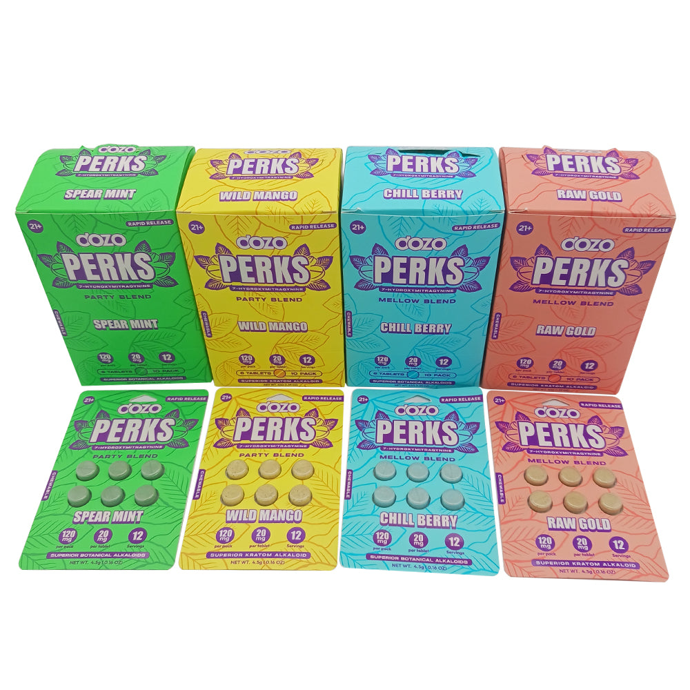 Dozo Perks 7-OH 120mg (6 Tablets)