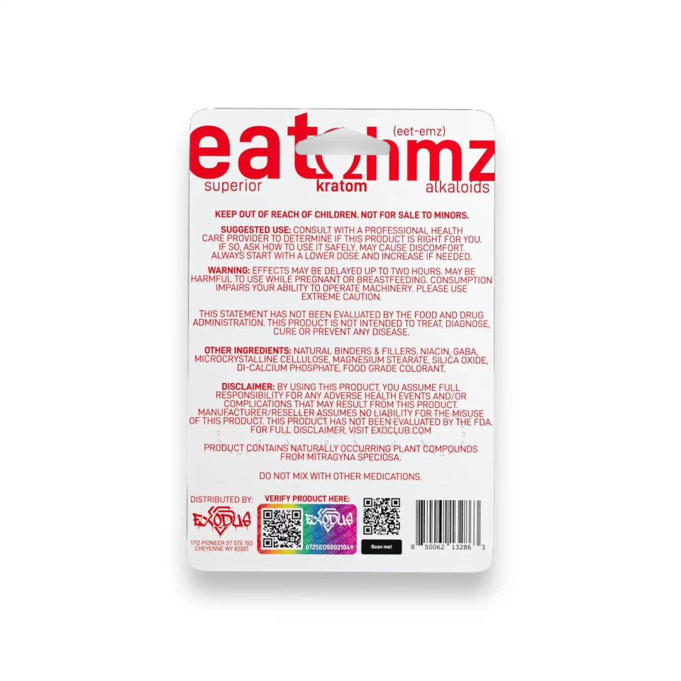 Eat OHMZ Blend Red-OH+11-OH+7-OH Tablets 4ct 25mg Per Tablet