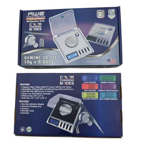 GEMINI-50 AWS Multi Purpose Scale 50g x 0.001g 