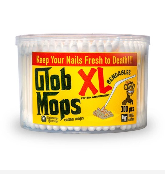 Glob Mops XL Extra Absorbent Cotton Mops 300 Pcs Per pack 6 Pack Per Bundle
