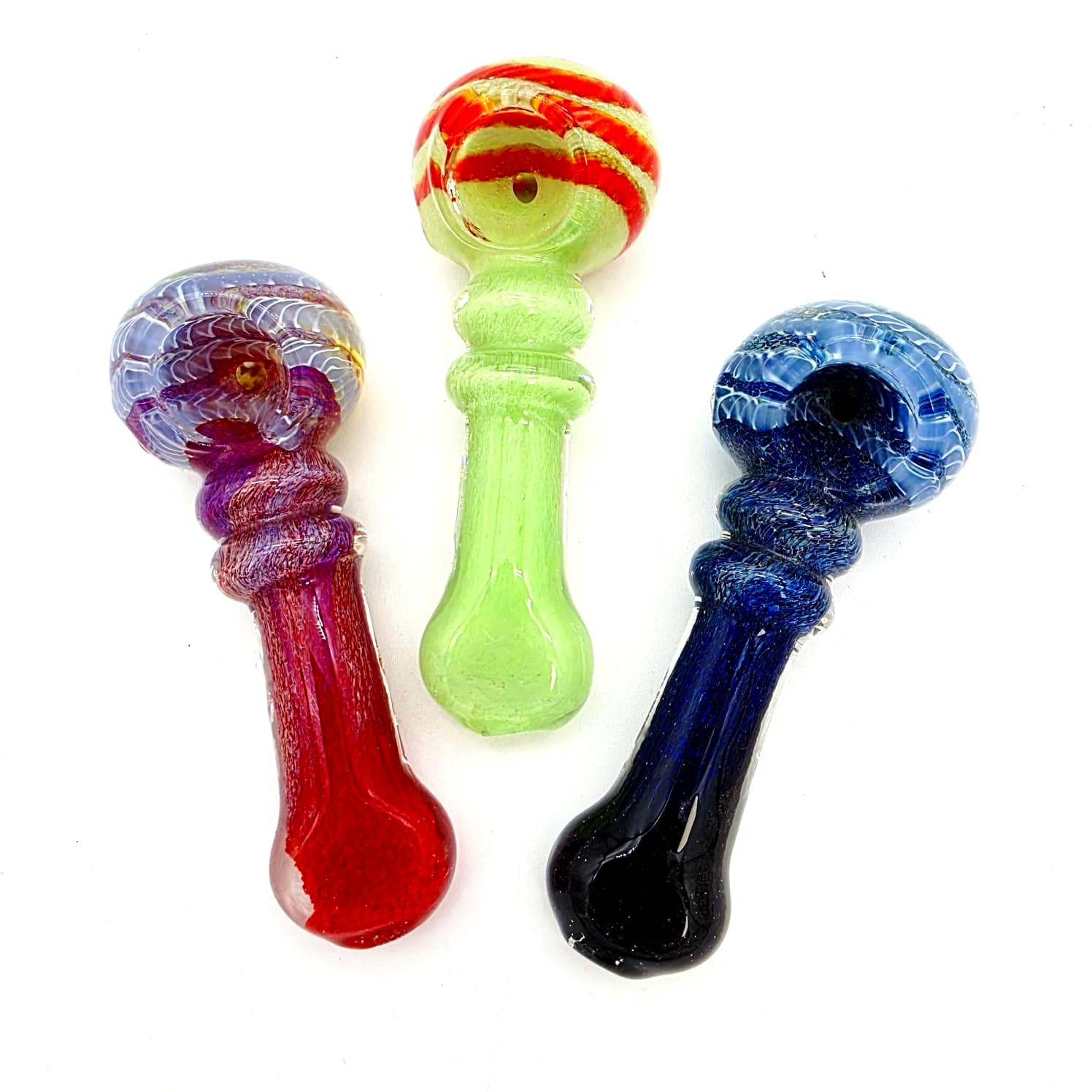 Thick Heavy Duty Glass Hand Pipe