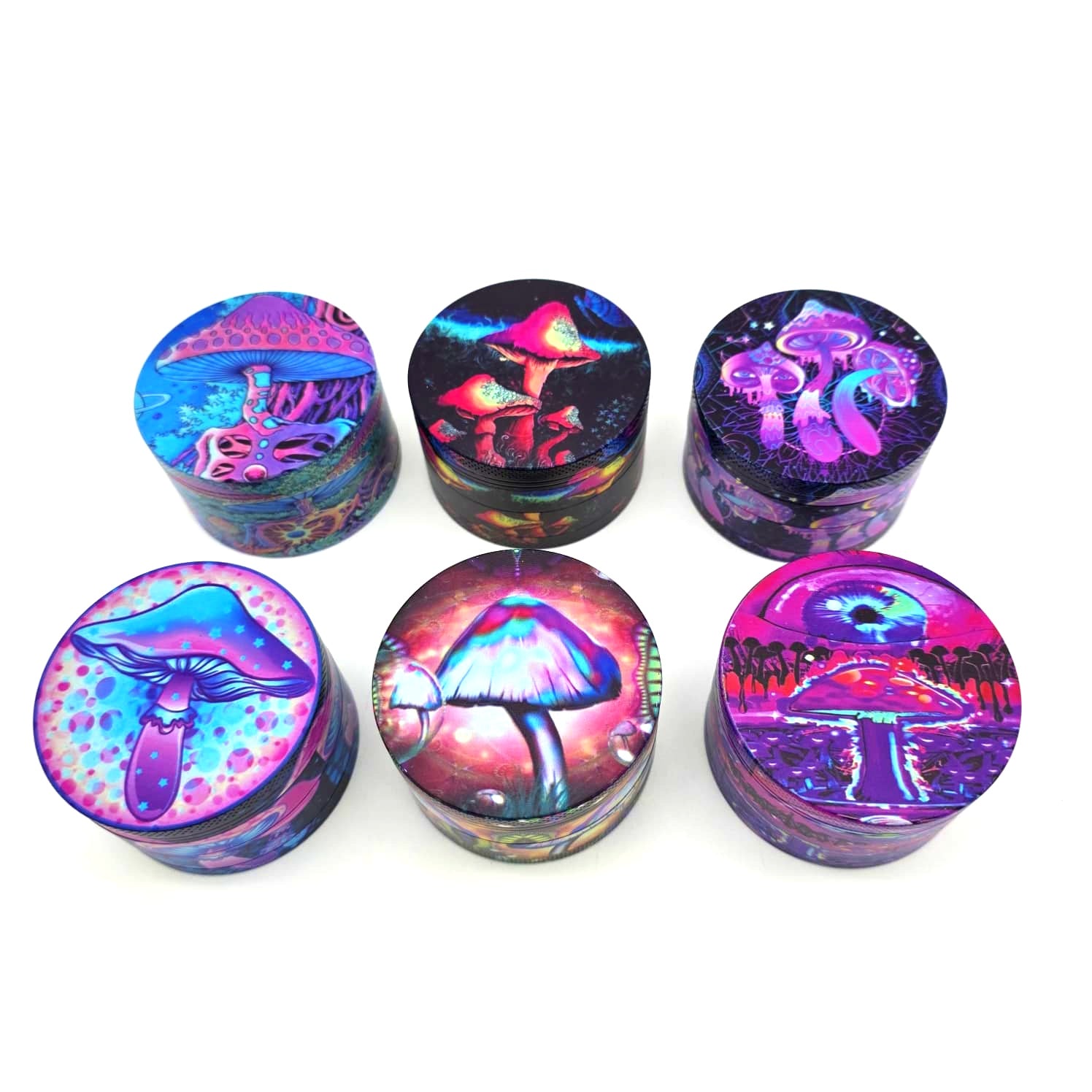 4 Part Decal Design Grinder 63 MM
