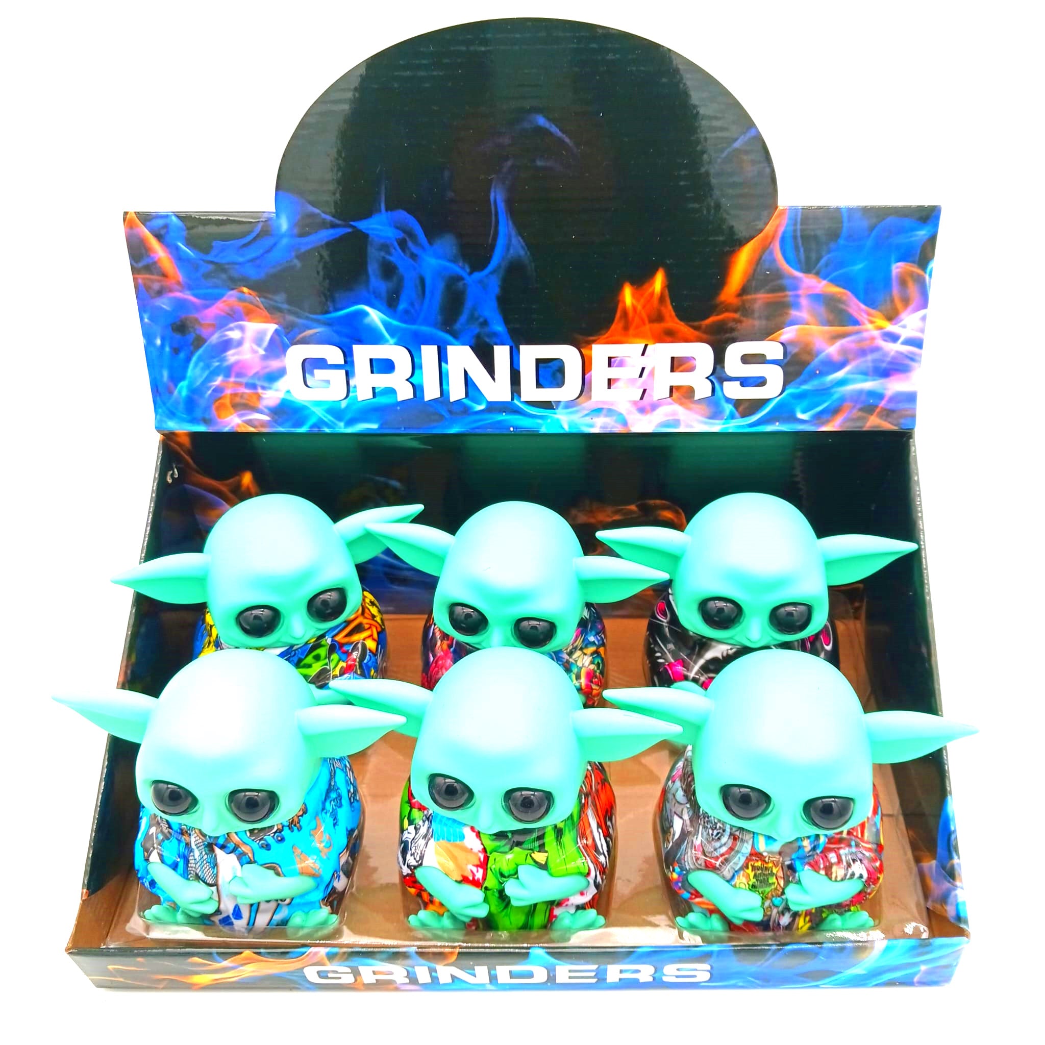 3 Part Fancy Grinder Large Size
