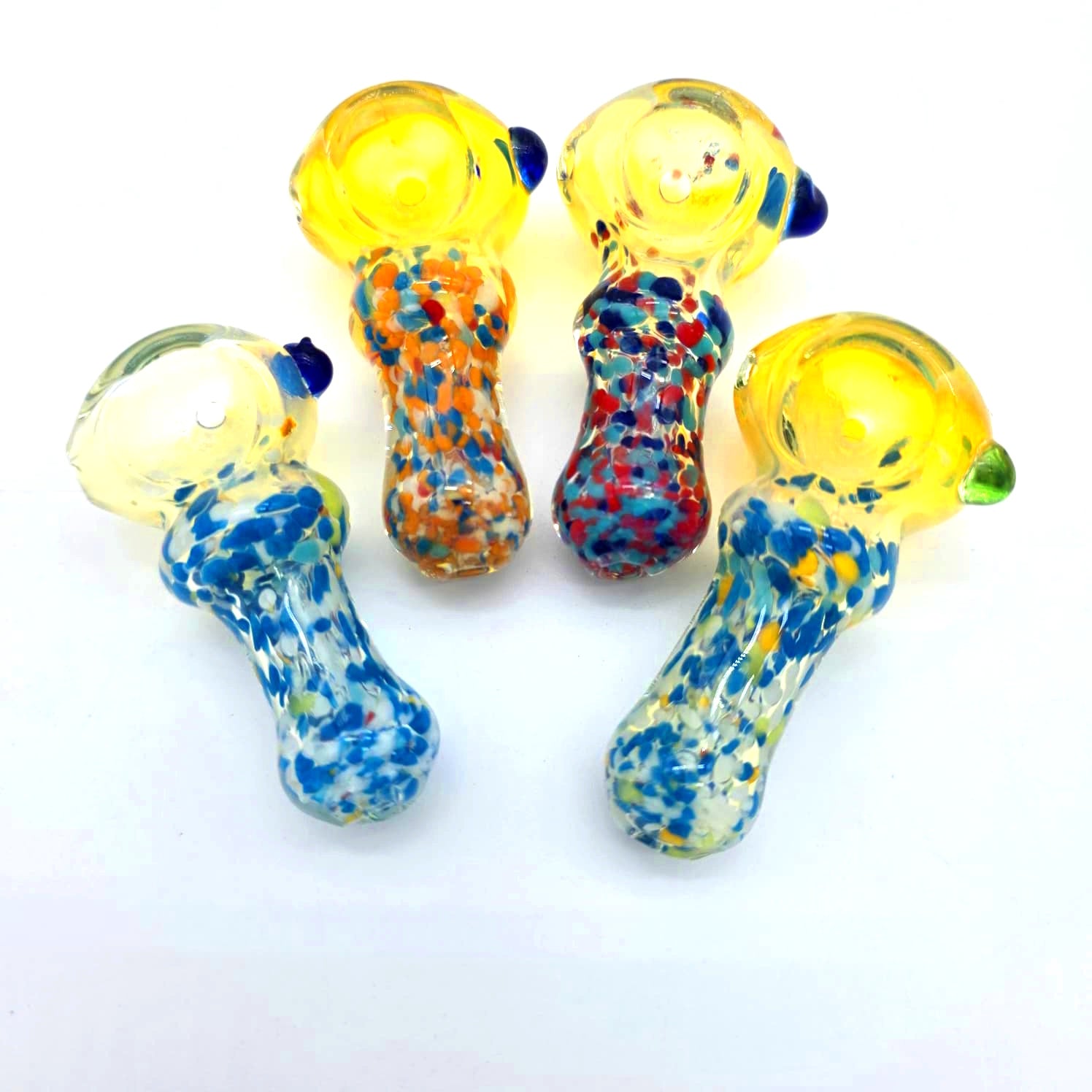 2.5" Confetti Color Hand Pipe