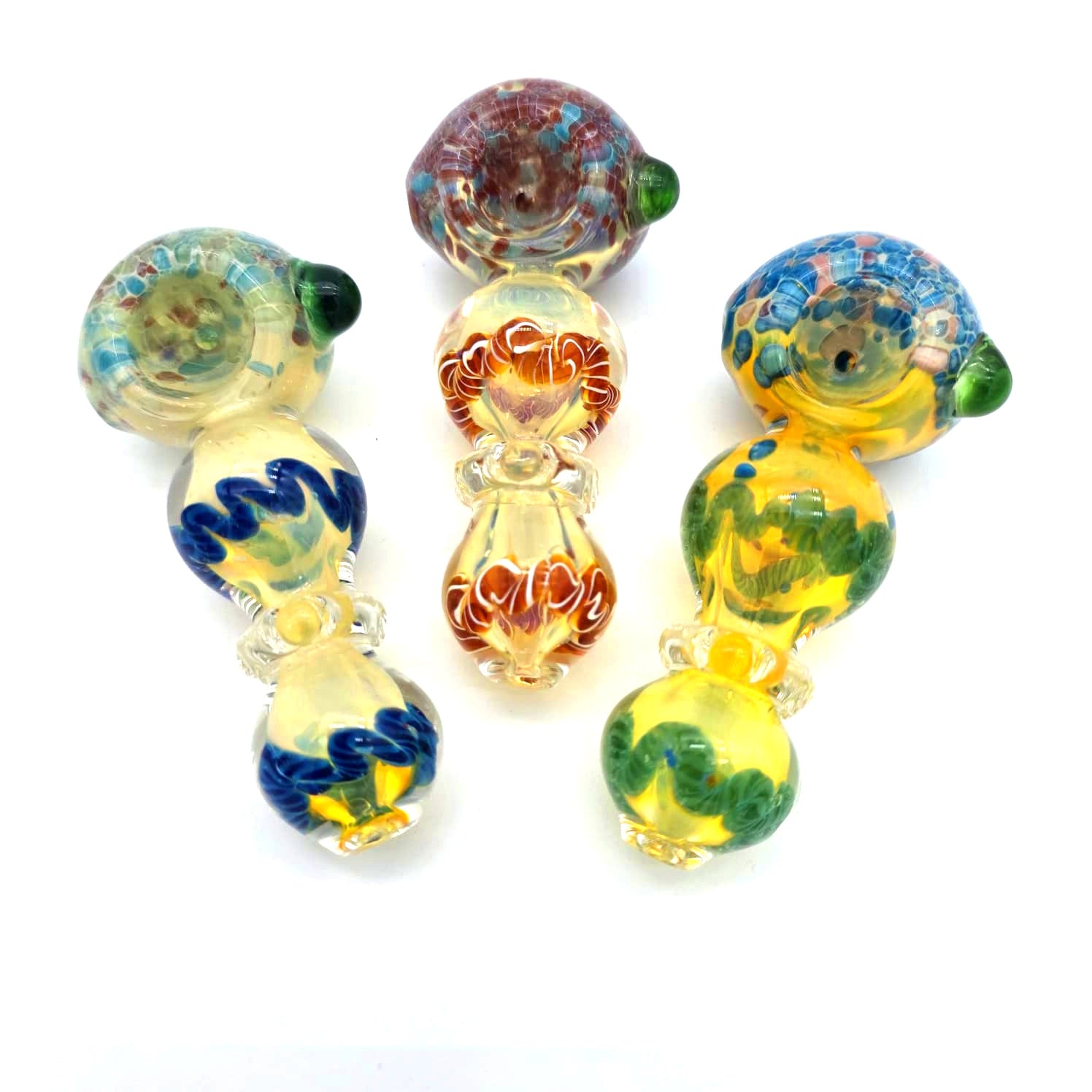 3.5" Step Design Heavy Duty Glass Hand Pipe