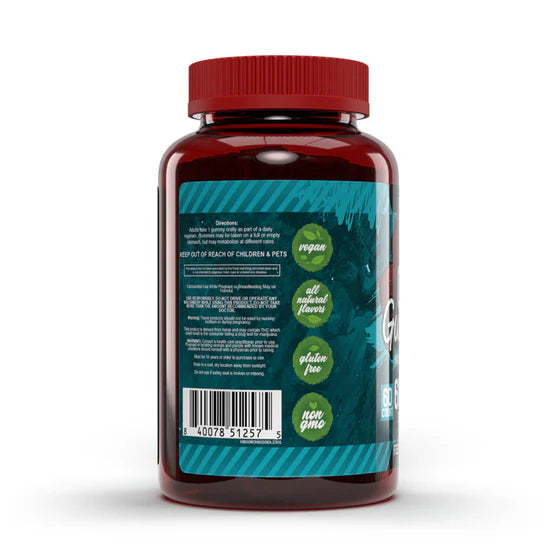 Hemp Bombs CBD Sleep Gummies – 60ct (100mg Each) 6000mg Total