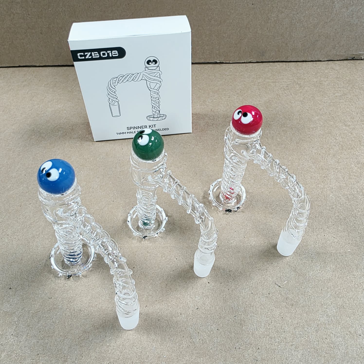 Spinner Kit 14mm Male 90 Degree Banger
