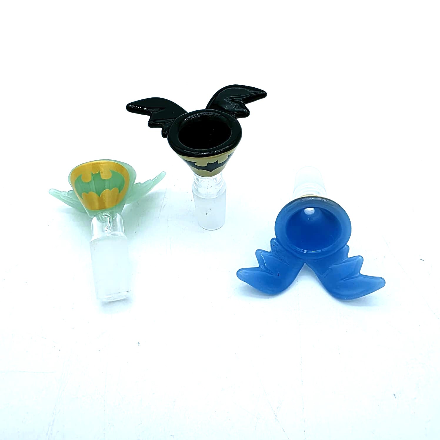 Fancy Wings Glass Bowl 14mm Male 12Pcs Pack