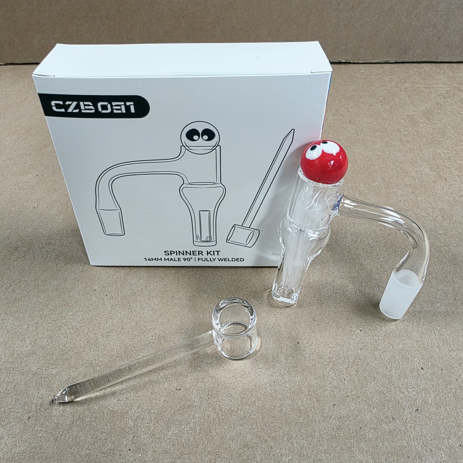 Quartz Spinner Banger Set 14mm Male