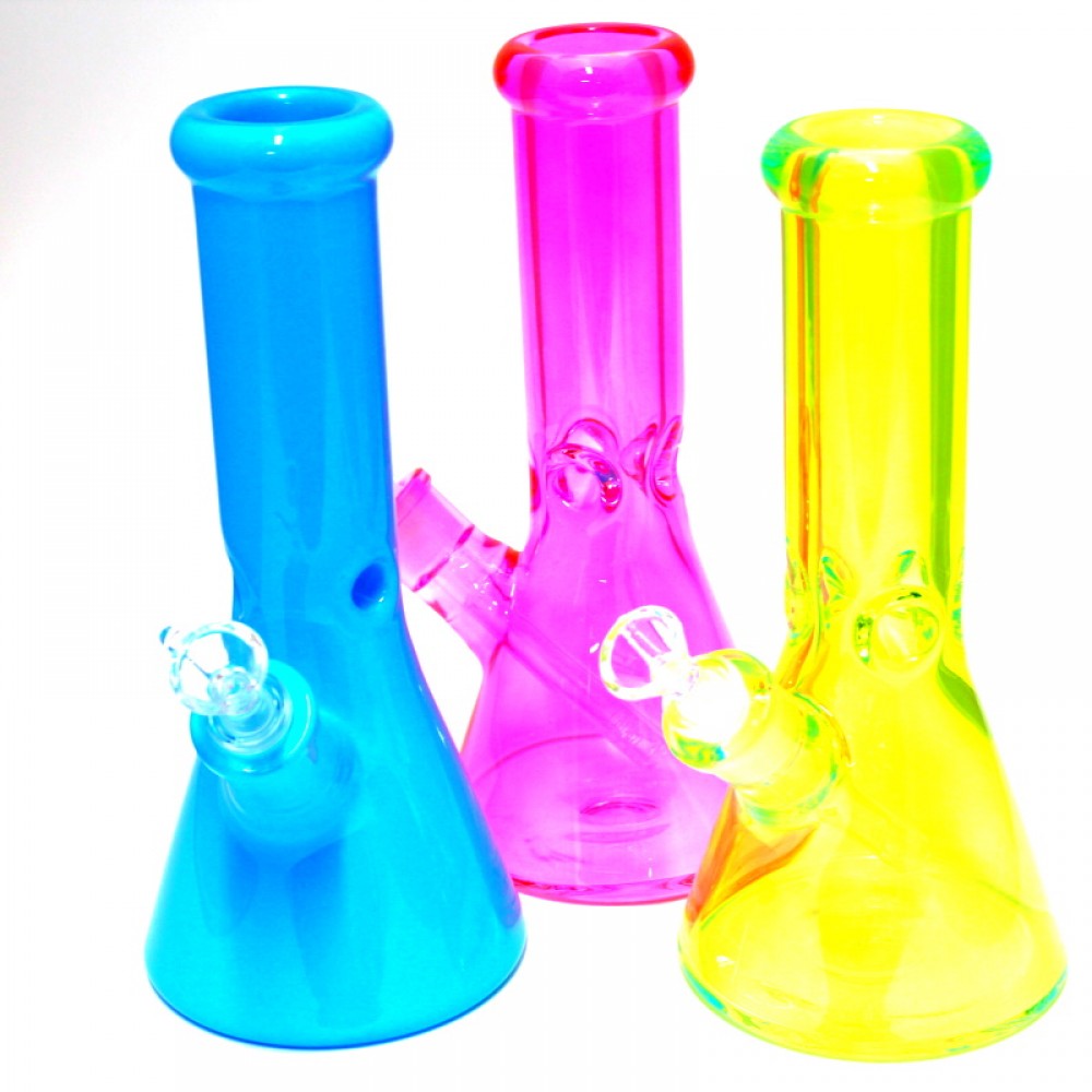 10'' 9 MM Clear Beaker Water Pipe G-G