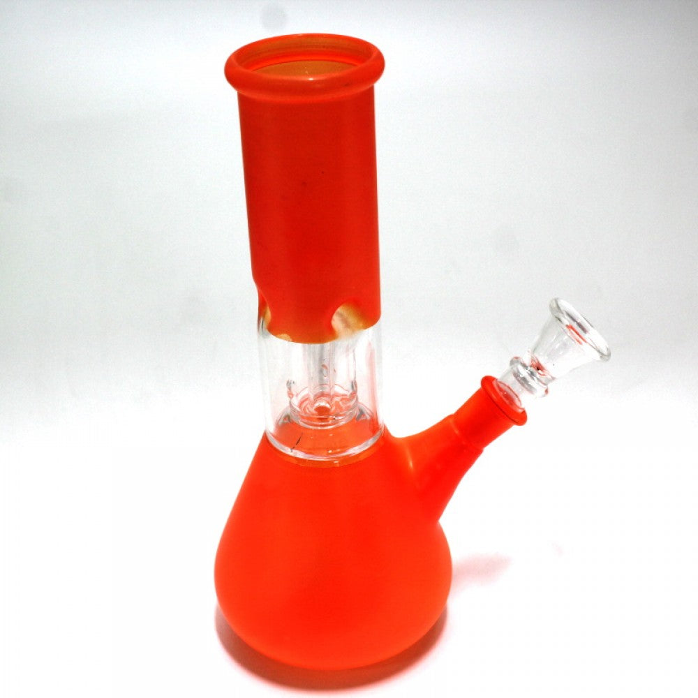 8'' Beaker Base Colorful Single Side Bowl Water Pipe