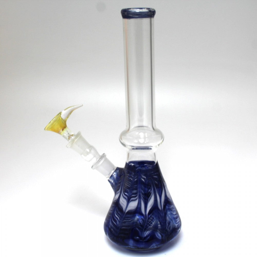 11'' Beaker Art Color Water Pipe G-G