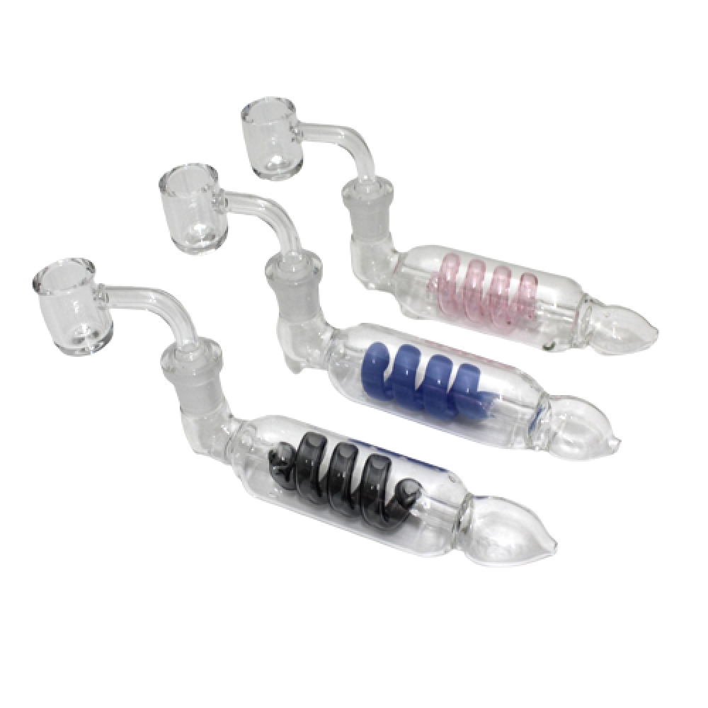 5'' Inner Coil Design Handled Set With 14 MM Male Banger