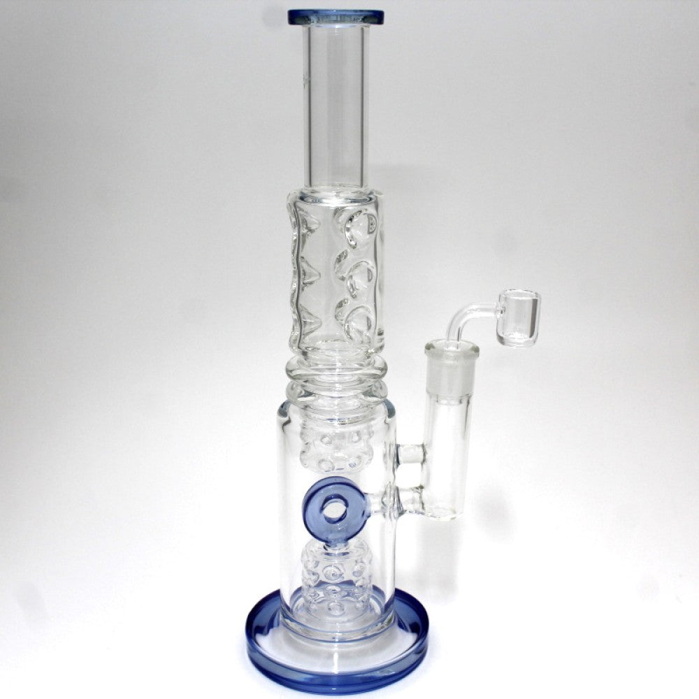 14'' Flat Bottom Design Straight Water Pipe G-G