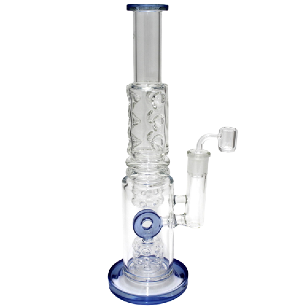 14'' Flat Bottom Design Straight Water Pipe G-G