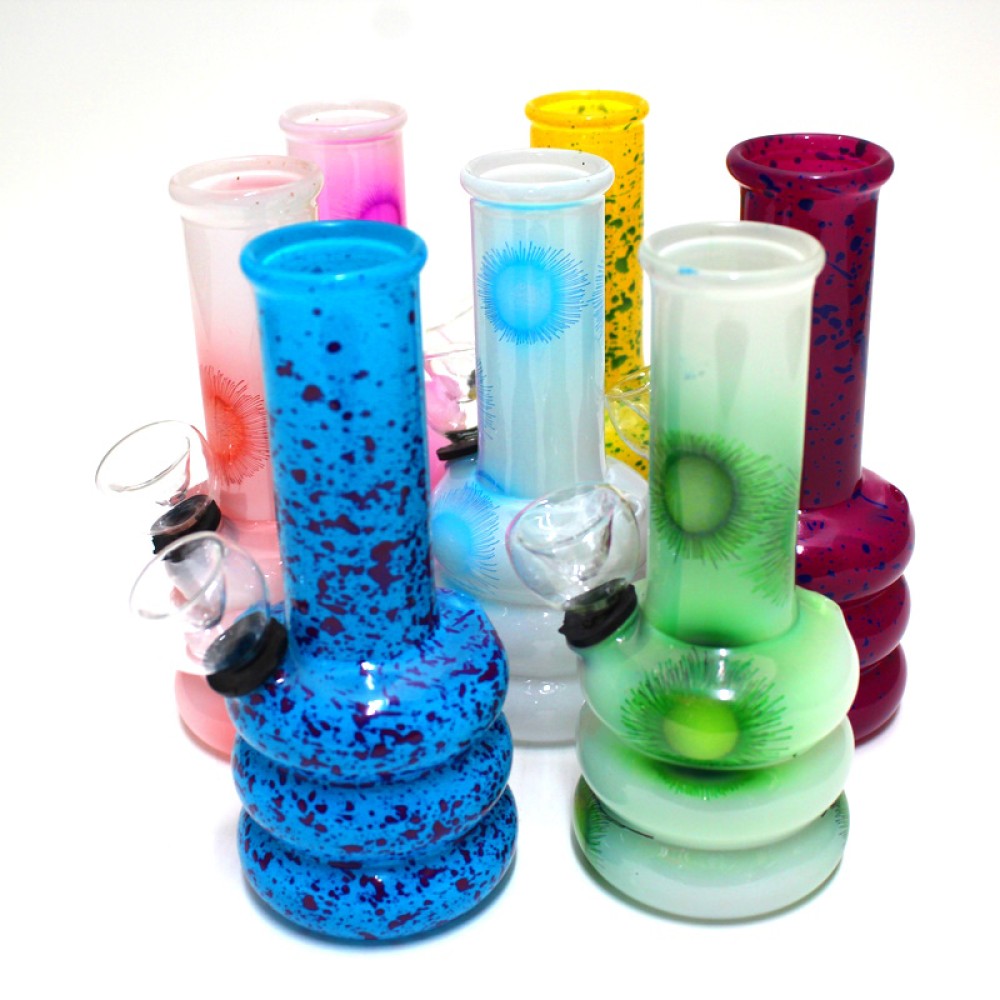 5" Beaker Base Multi Color Water Pipe Regular