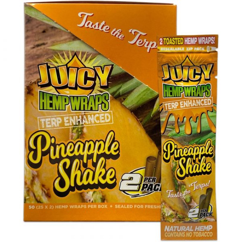 Juicy Hemp Wraps – Terp Enhanced