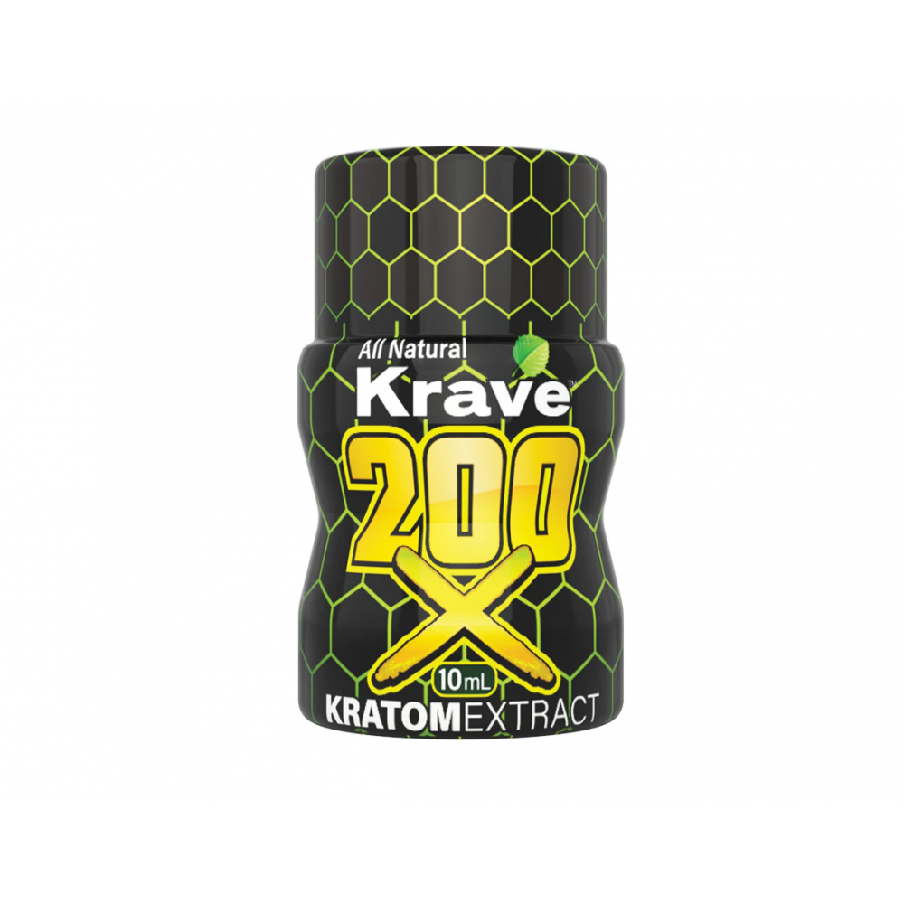 Krave 200x Kratom Extract (10ml) 24Ct/Display