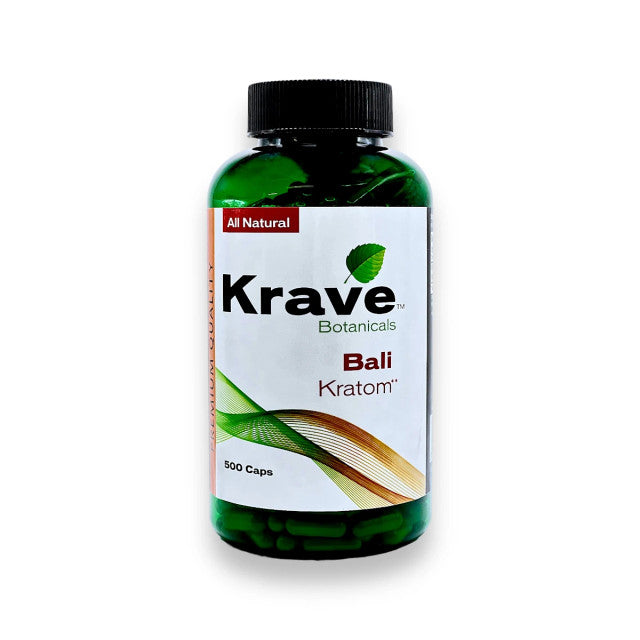 KRAVE KRATOM 500 CAPSULES