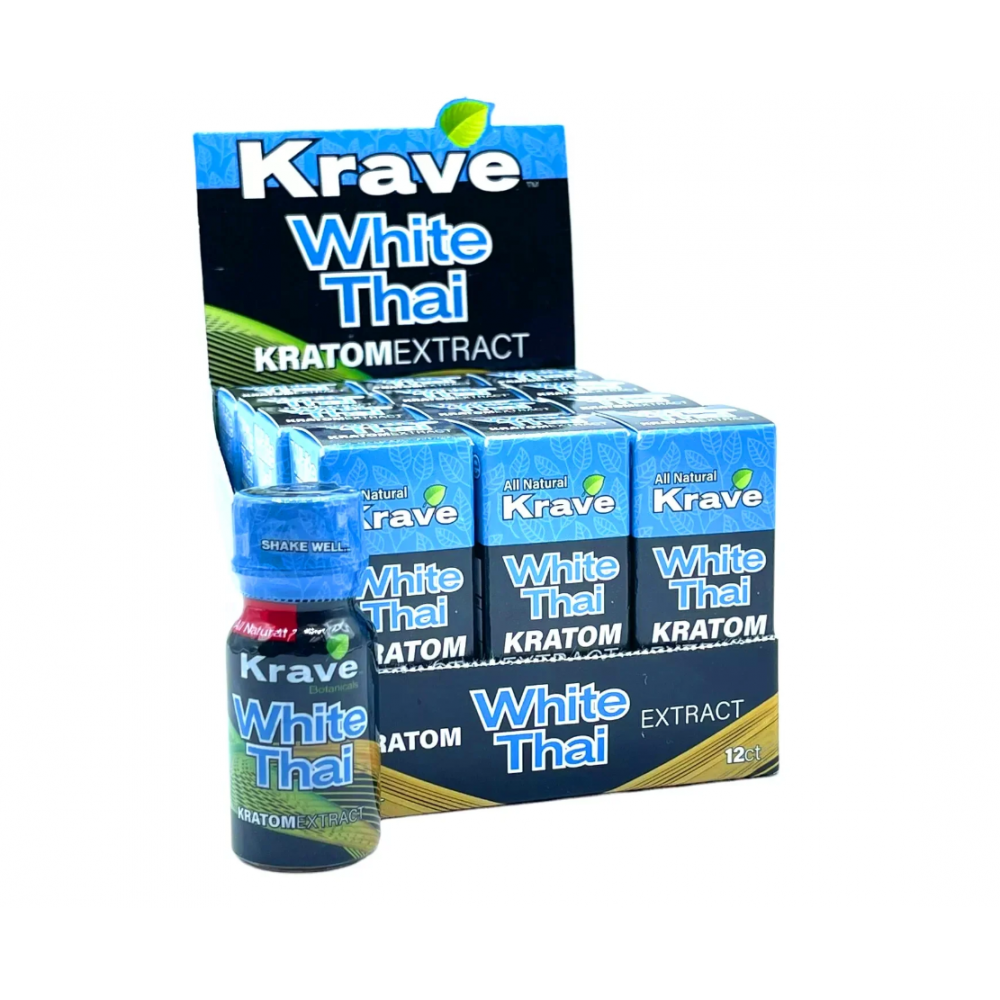 Krave Kratom Extract (10ml) 12Ct/Display