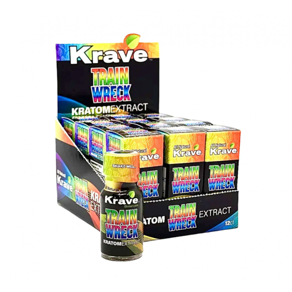 Krave Kratom Extract (10ml) 12Ct/Display