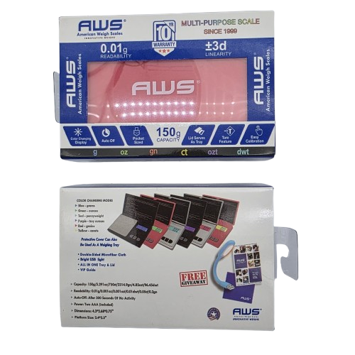 MAX - 150 AWS MULTI PURPOSE SCALE MAX SERIES SCALE 150 X 0.01G