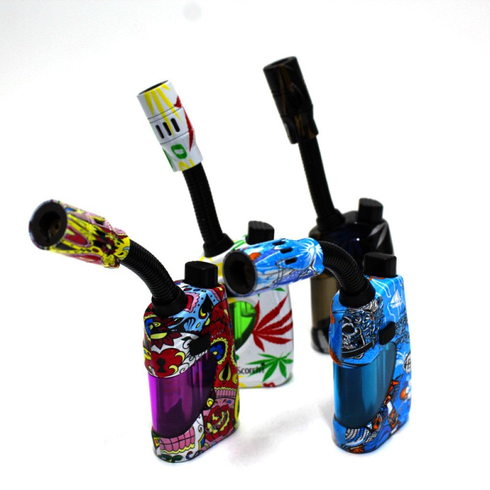 Model NO # 61685 Scorch Torch Bendable Torch Assorted Leaf/420 Designs Colors 9 Pcs Per Display