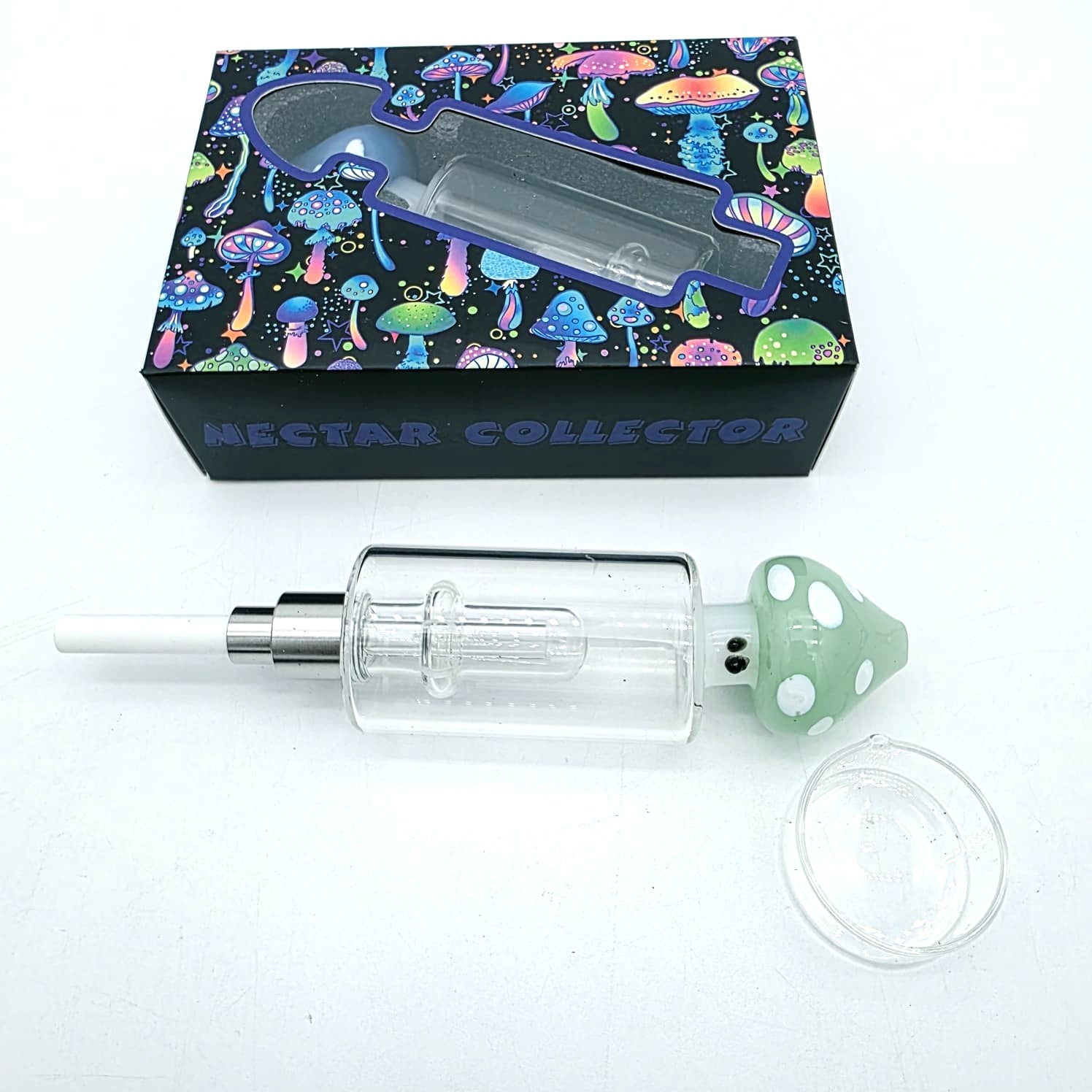 6.5" Mushroom Head Straw Kit Set
