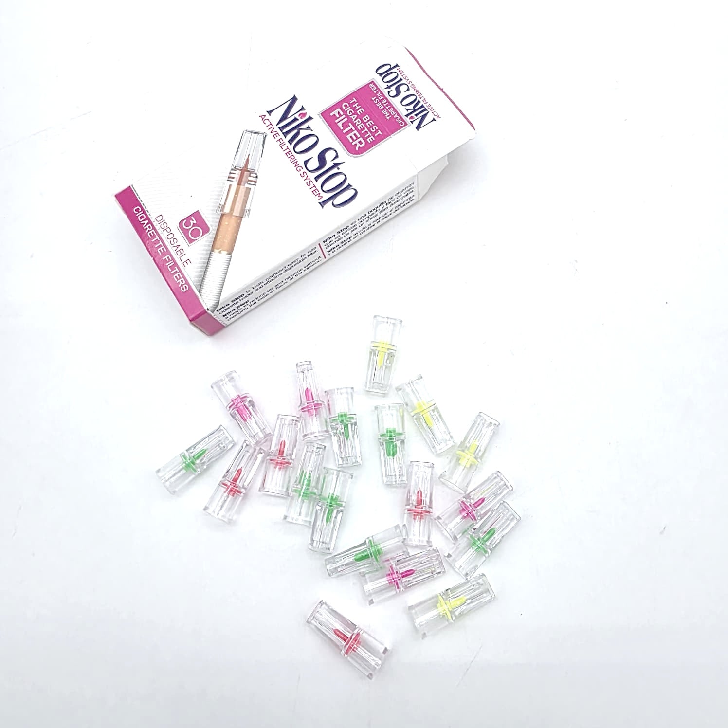 Niko stop The Best Cigarette Filter 24 Boxes 30 Disposable Cigarette Filters in Each Box