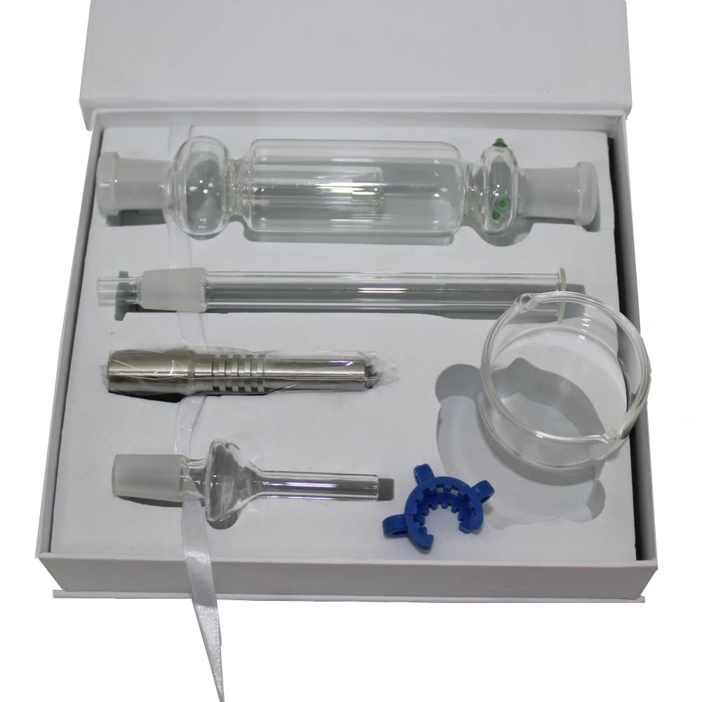  14mm nectar collector kit with white storage box