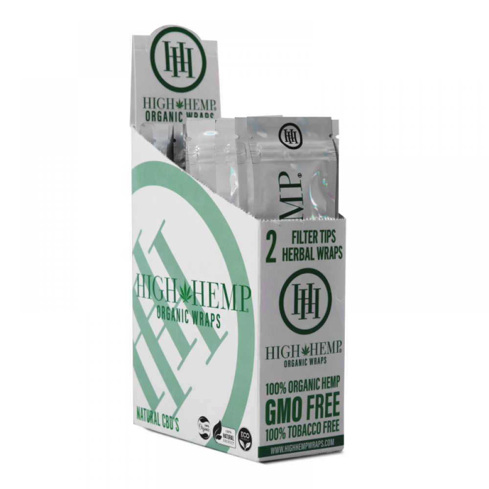 Organic Wraps Regular 25 Per Pack