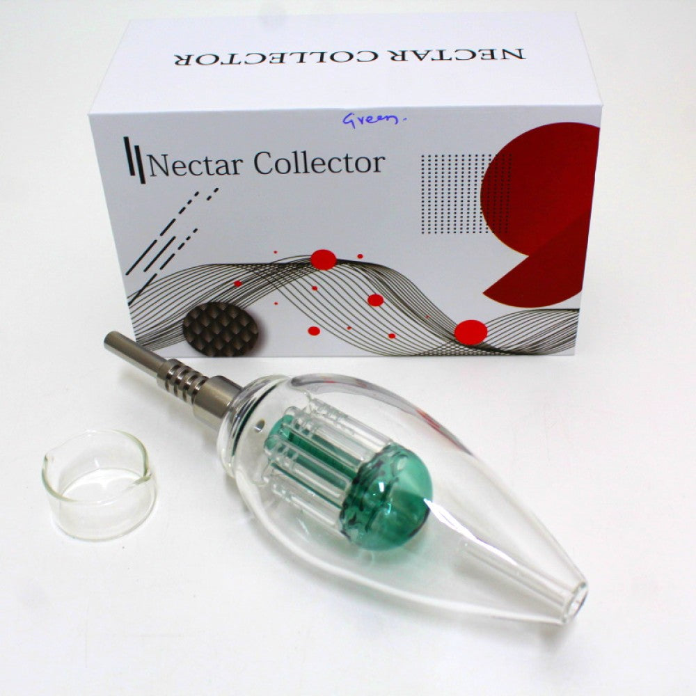 Oval Shape Straw Kit With Screw Titanium Nail