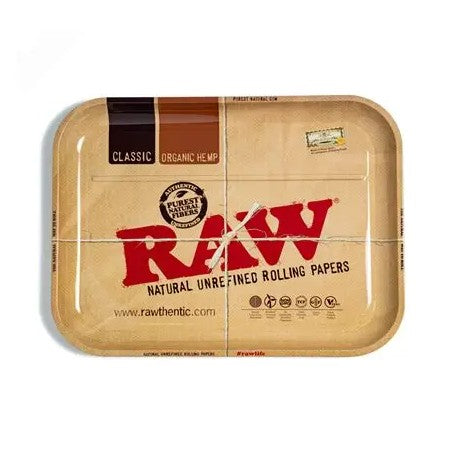RAW ROLLING TRAY - SMALL (11″ x 7″ x 1″)