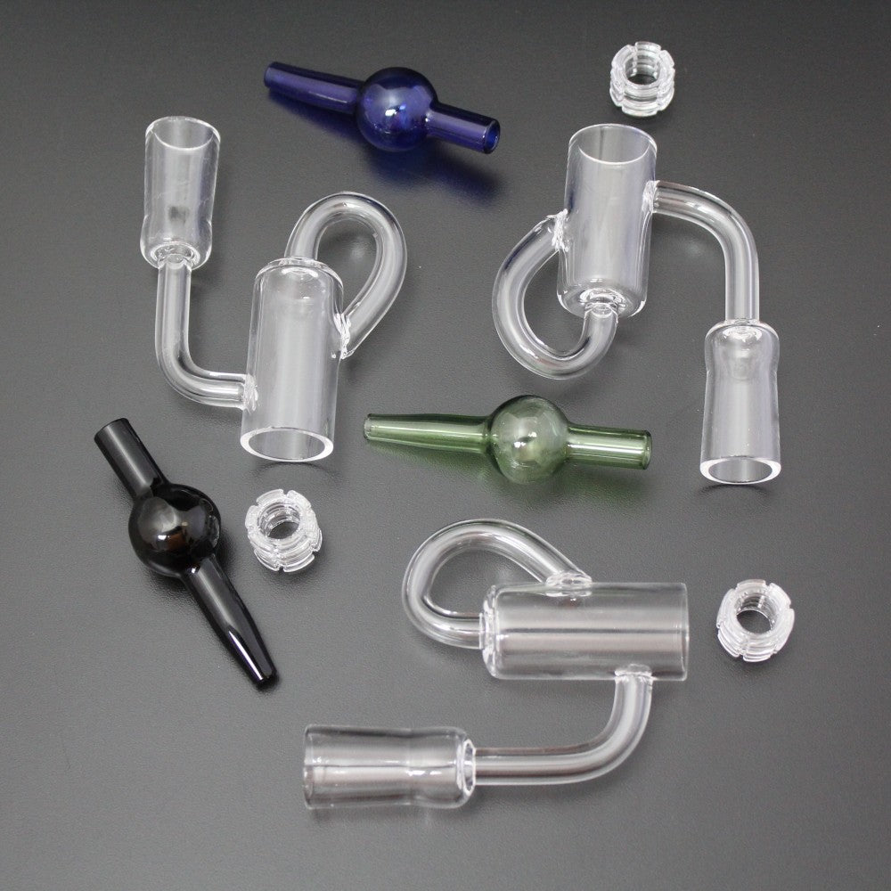 Recycle Quartz Banger Nail 3 Pcs Heating Coil With Carb Cap 14 MM Female