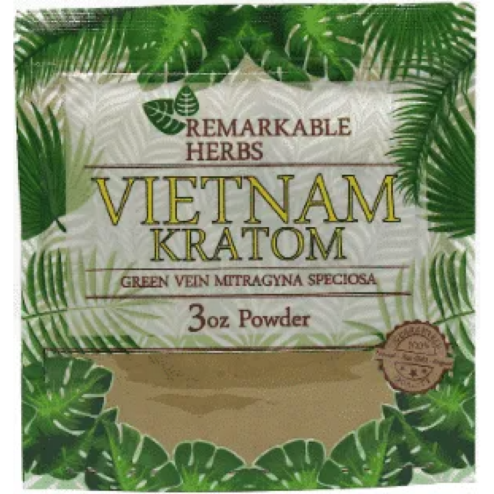 Remarkable Herbs Kratom Powder 3 oz