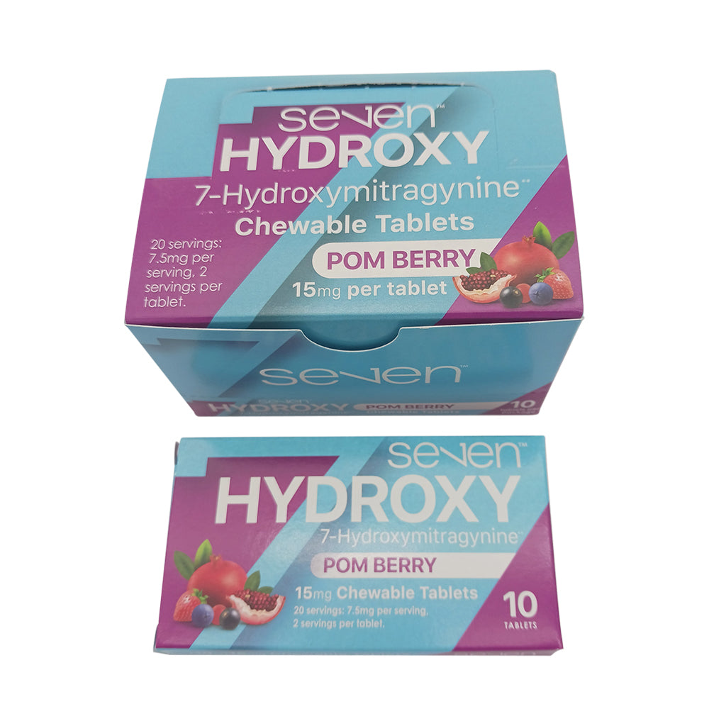 Seven Hydroxy 7 Hydroxymitragynine Chewable Tablets