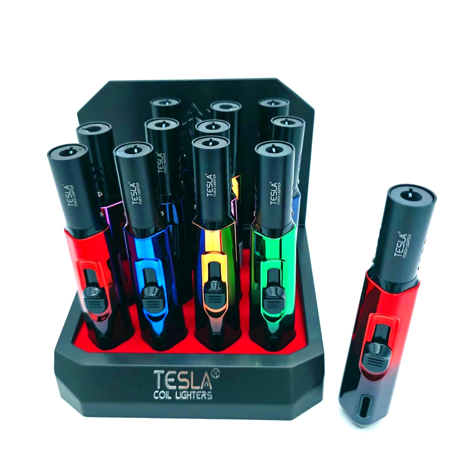 Tesla Pencil (61681-T) Torch Lighter - By Scorch Torch 12PK