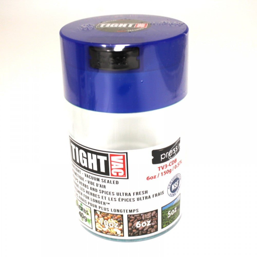 TV3 Assorted Color Airtight Jar/ 6 oz / 0.57 Liter