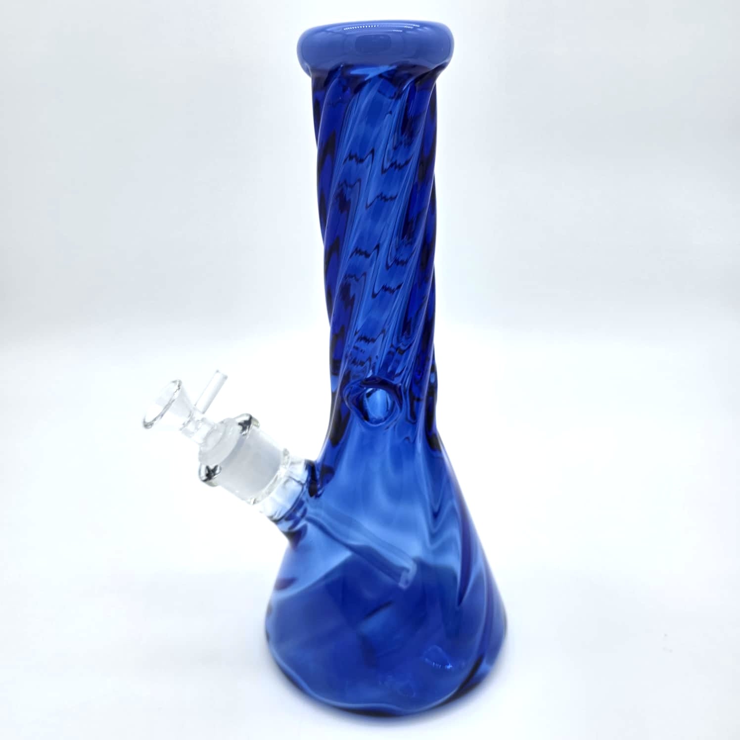 12'' Beaker Base Twisted Design Water Pipe G-G