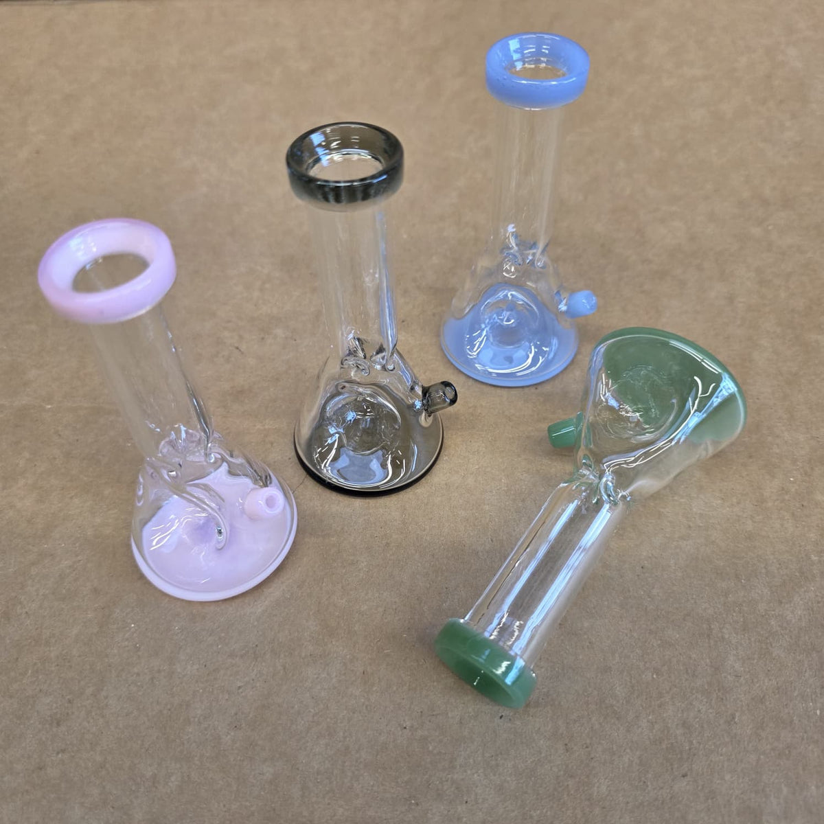4'' Water Pipe Style Glass Hand Pipe
