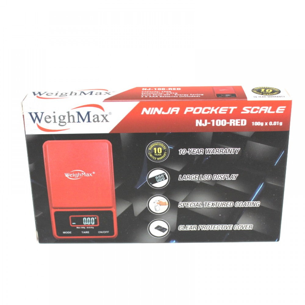 Weight Max NinJa Pocket Scale NJ-100X0.01g