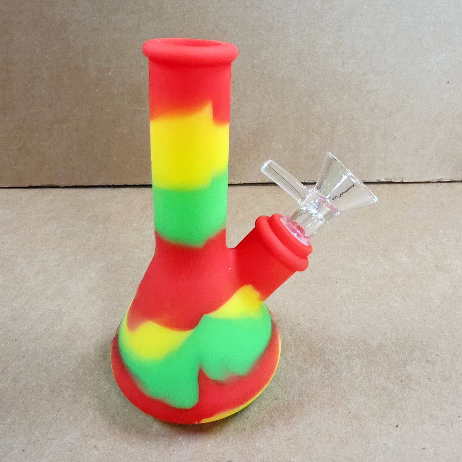 5" Silicon Beaker Water Pipe
