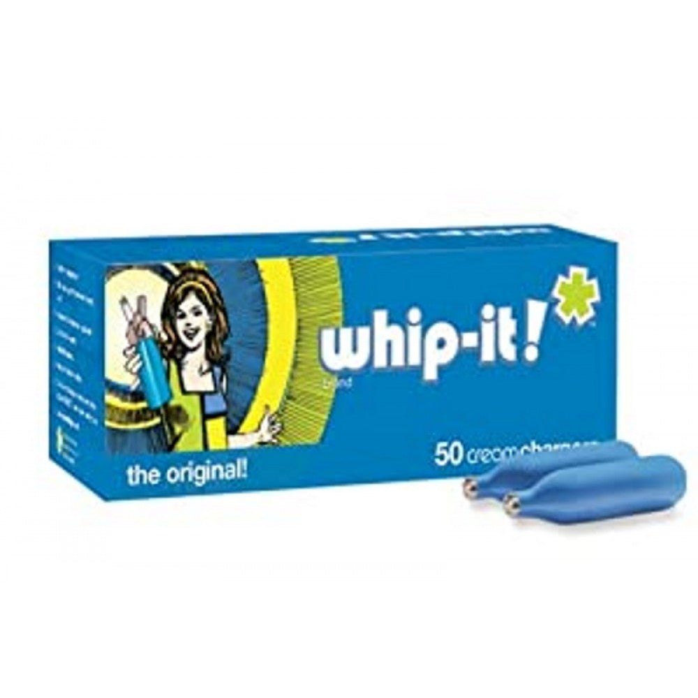 Whip it ! Cream Charger 50 Ct Pack x 12 Pack (FOR FOOD PREPARATION ONLY)