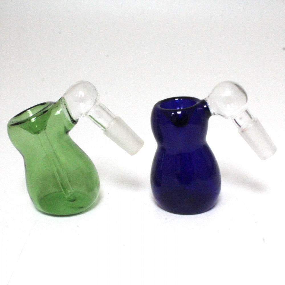 Ash catcher small 14mm male joint durable glass accessory for dab rig and bong filtration for cleaner smoke