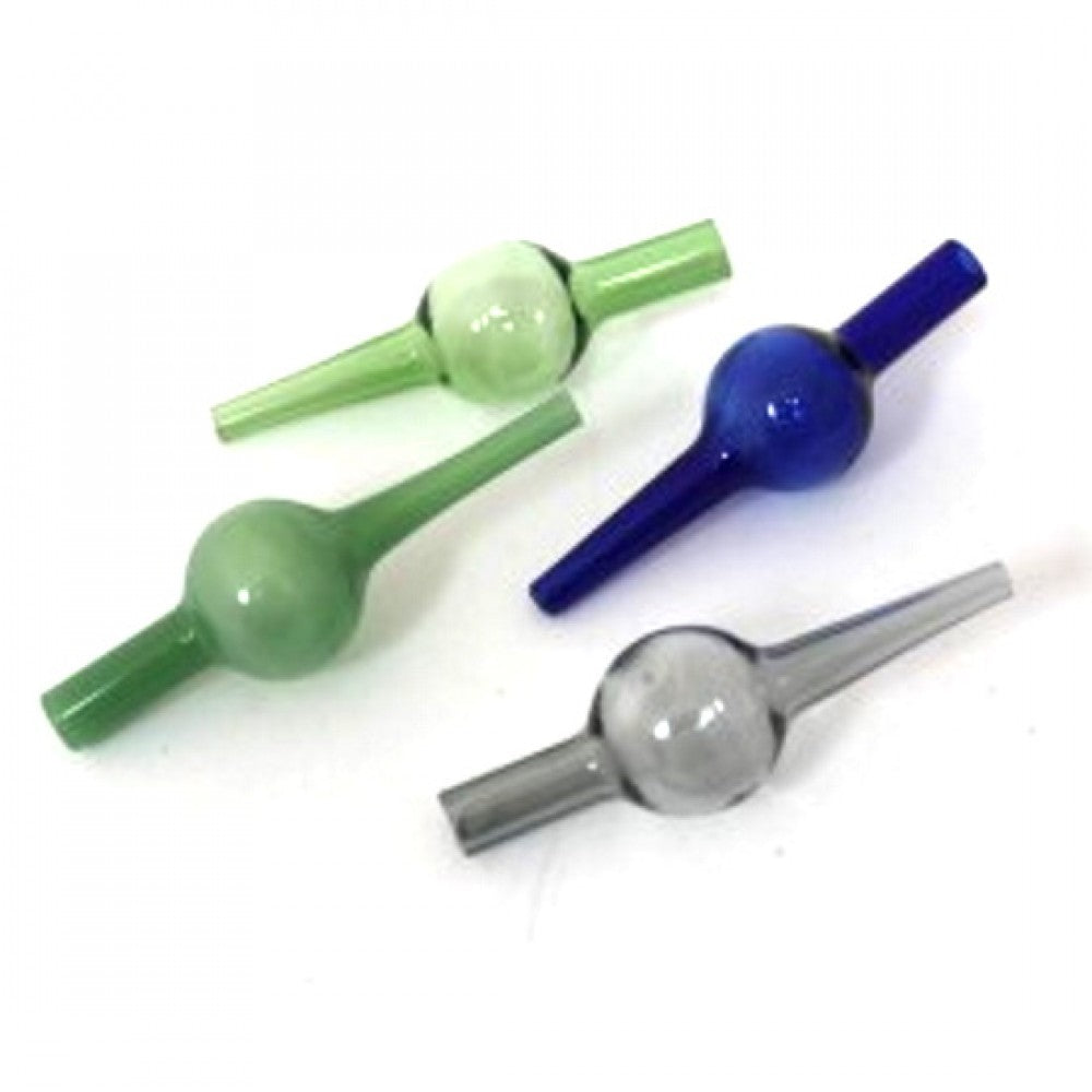 Ball carb cap for quartz banger dab rig accessory tool, heat-resistant design for improved airflow control, better vapor production, and enhanced flavor efficiency.