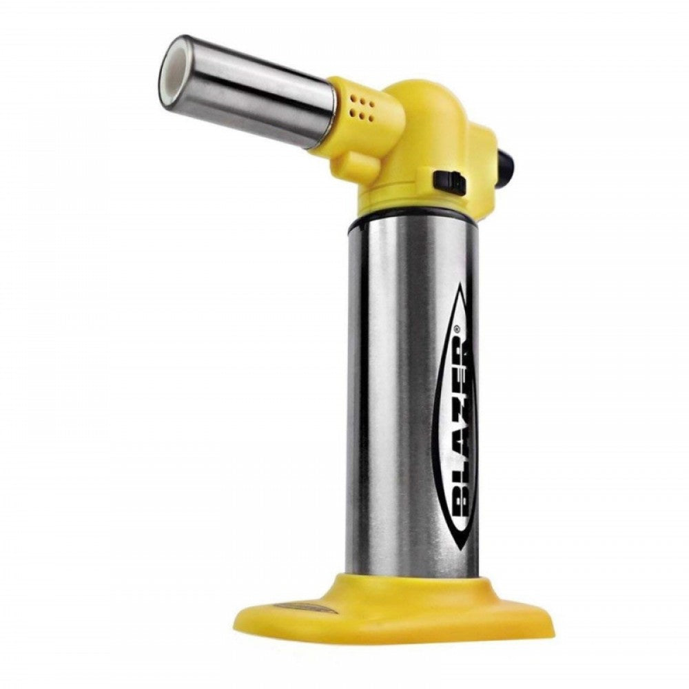 Big Buddy Blazer turbo torch refillable lighter with powerful wind-resistant flame, durable build, and reliable ignition for high-heat performance.