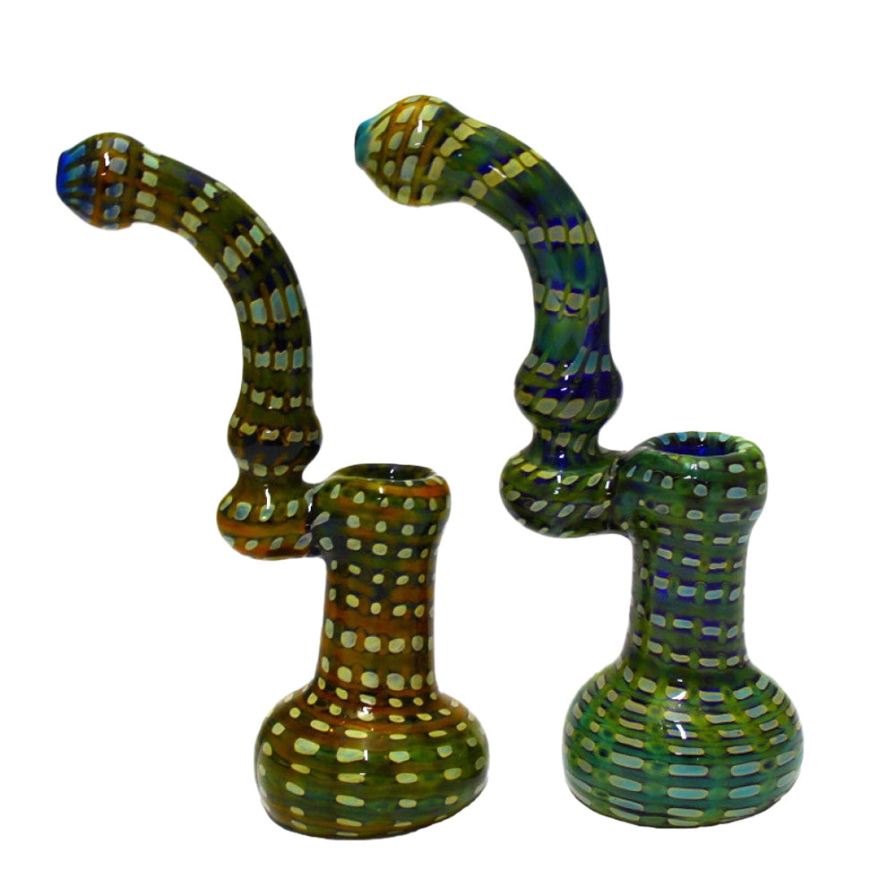 Bubble Art Bubbler Large with handcrafted glass construction, artistic bubble design, and durable craftsmanship.