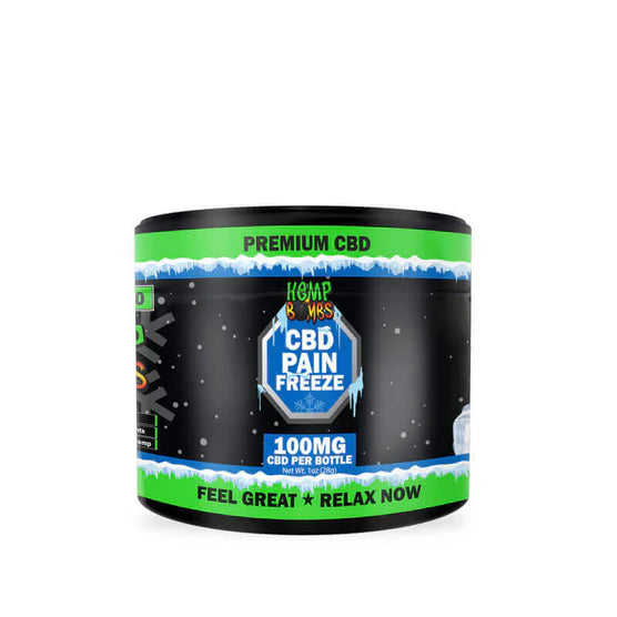 Hemp Bombs - Pain Freeze CBD Cream Relief Rub