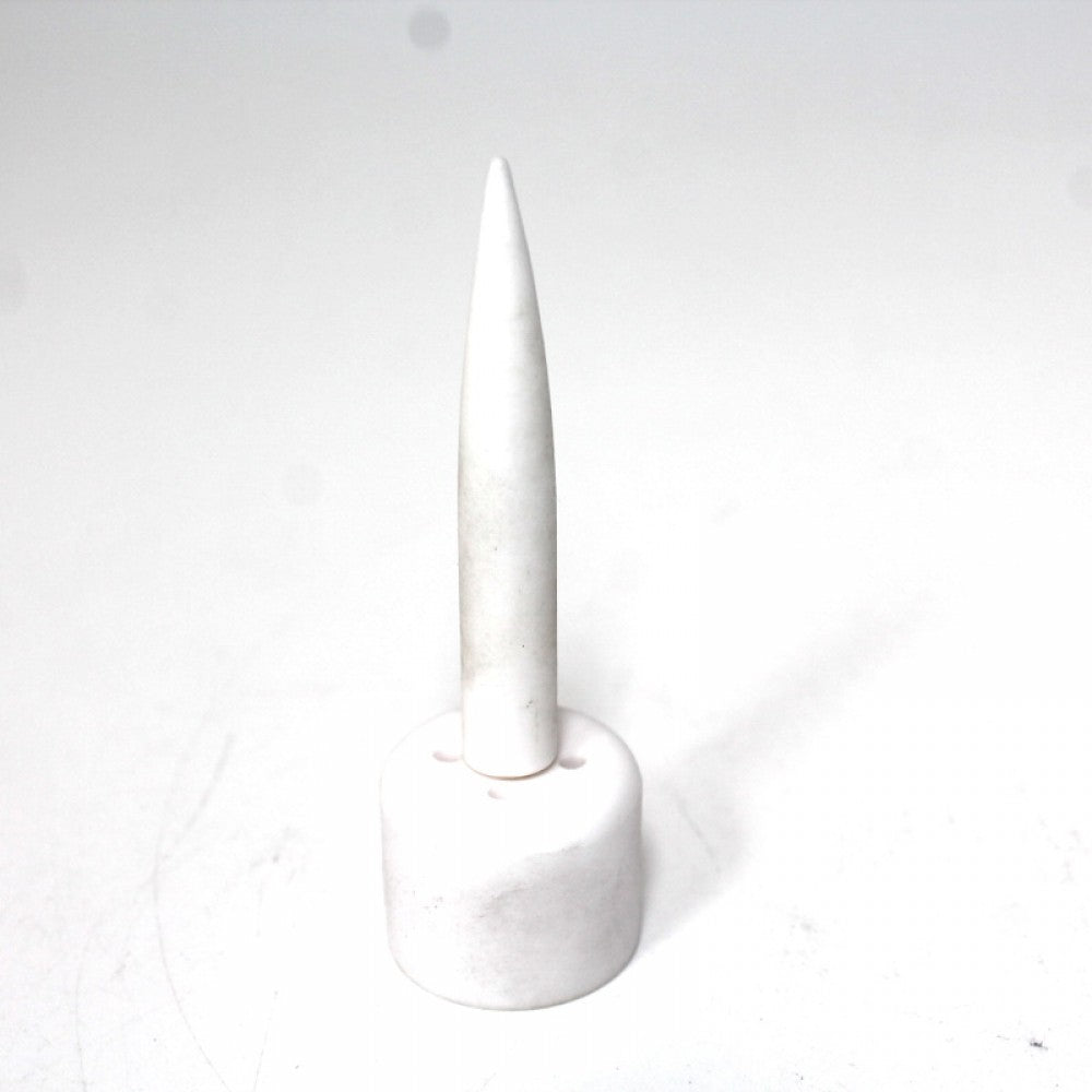 Ceramic carb cap durable heat resistant dab accessory for controlling airflow and improving vapor production in concentrate use
