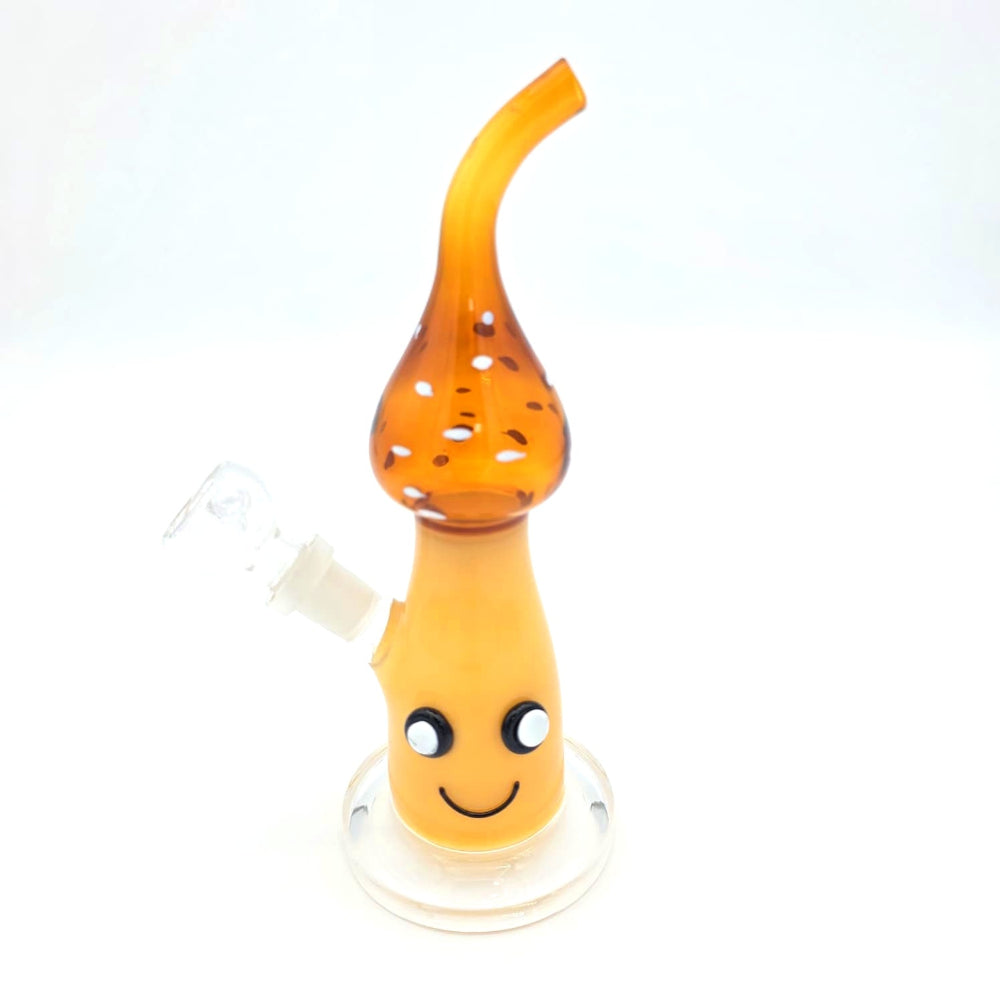 Funny Character Design Dab Rig Water Pipe with 14mm Male Glass on Glass Bowl for Concentrates